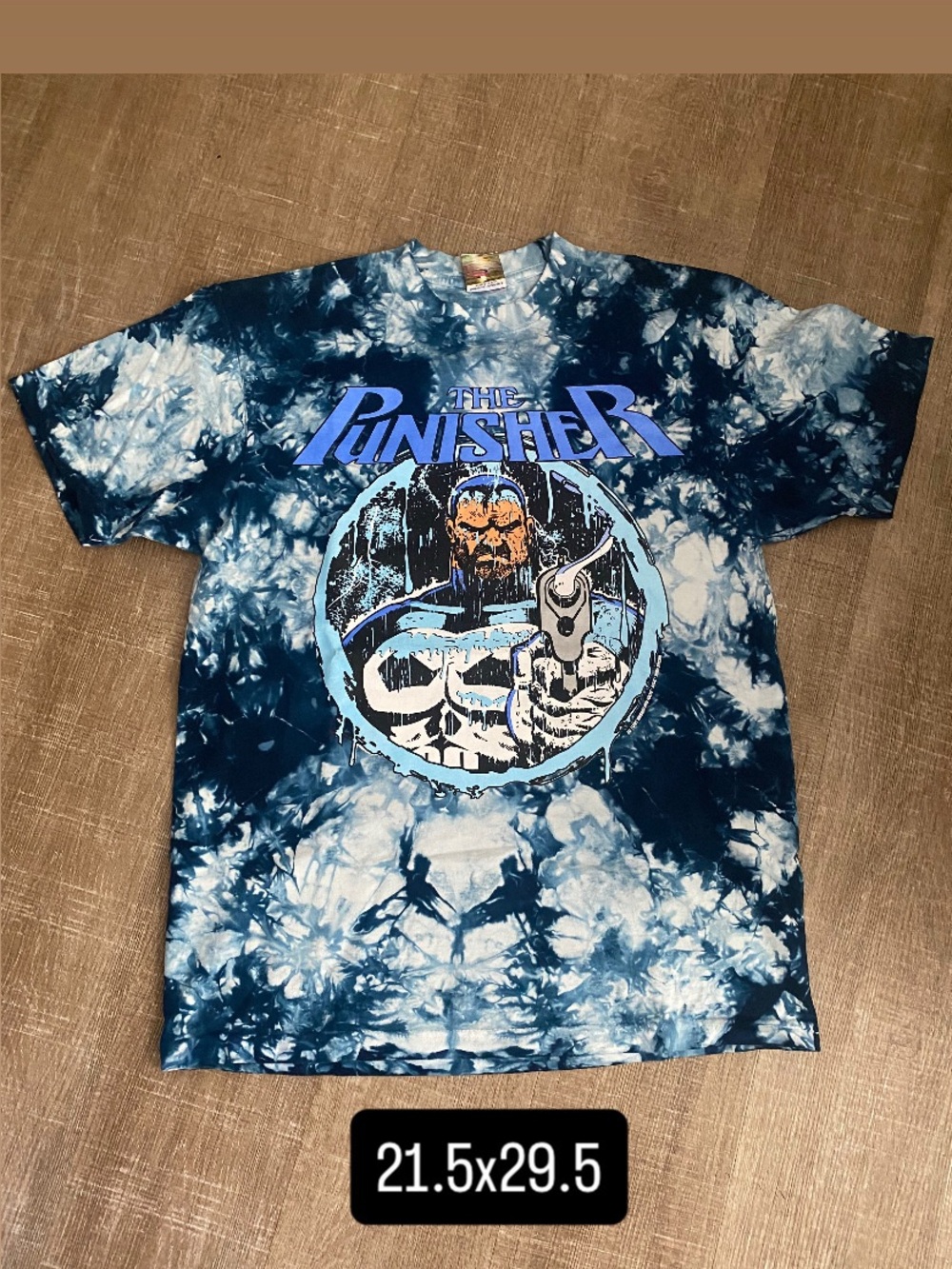 Vintage rush vintagerush punisher tie dye men’s medium